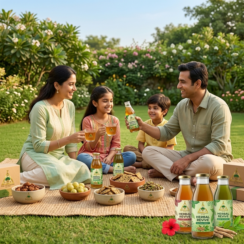 People enjoying snacks